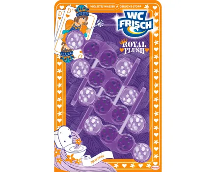 WC Frisch Kraft Violett Dufte Dame 4 x 50 g
