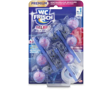 WC Frisch Selbst Aktiv Blau Blüten 3x50g