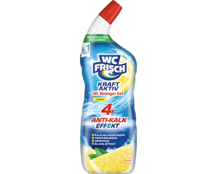 WC Frisch WC Reiniger Gel Kraft Aktiv Lemon 2 x 750 ml