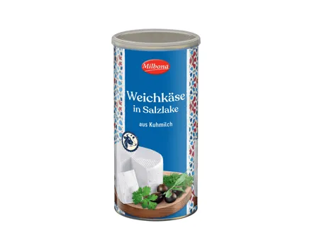 Weichkäse in Salzlake