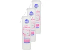 Well Wattepads mit Seidenextrakt 80 Stück 3x 80ST