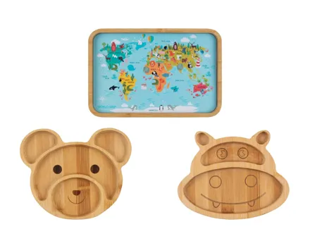 Wenko Bambus Kinderteller