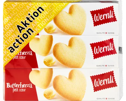 Wernli Biscuits Butterherzli