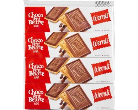Wernli Biscuits Choco Petit Beurre au lait