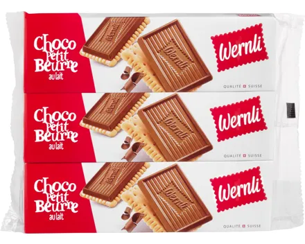 Wernli Biscuits Choco Petit Beurre au lait