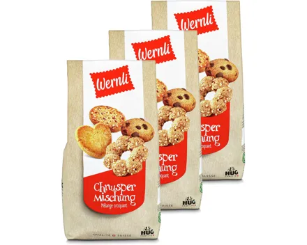 Wernli Chnusper Mischung 3x 230g