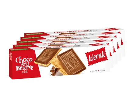 Wernli Choco Petit Beurre au lait 5er