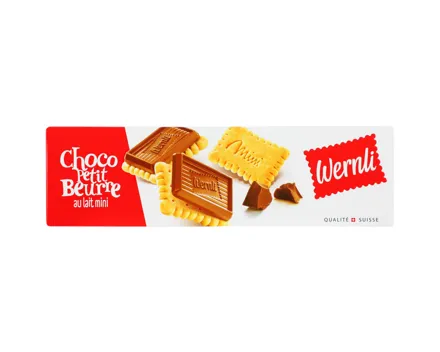Wernli Choco Petit Beurre lait mini