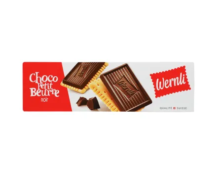 Wernli Choco Petit Beurre noir