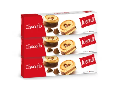 Wernli Chocofin 3x100g