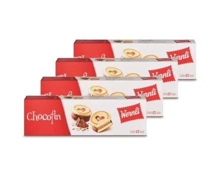 Wernli Chocofin 4x100g