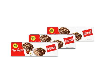 Wernli Chocofrettli 3x 110g