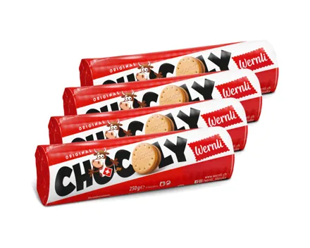 Wernli Chocoly Original 4x 250g