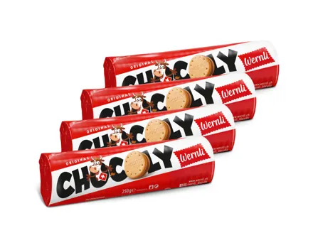 Wernli Guezli Chocoly 4x250g