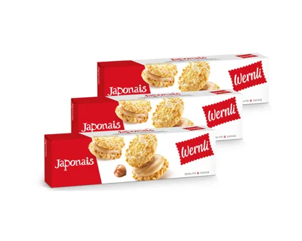 Wernli Japonais 3x100g