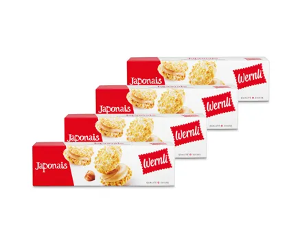 Wernli Japonais 4x100g