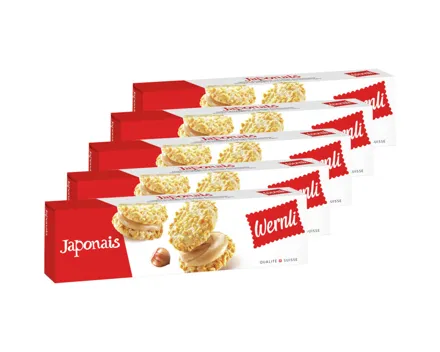 Wernli Japonais 5x 100g