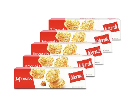 Wernli Japonais 5x100g