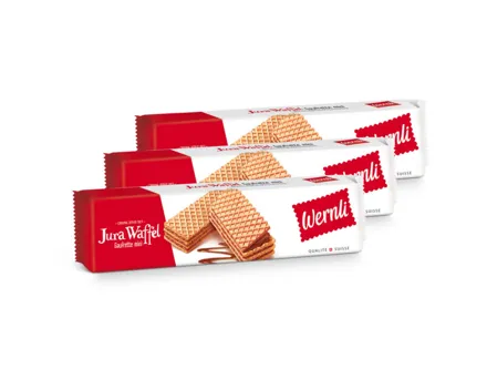 Wernli Jura Waffeln Original Mini 3x130g