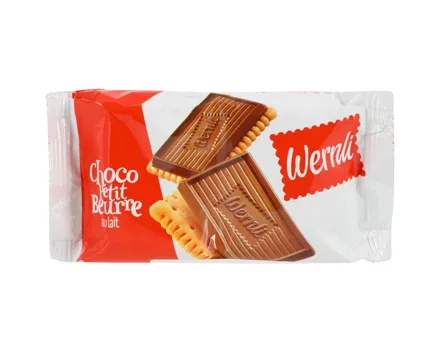 Wernli Petit Beurre Guezli Milchschokolade 3x50g
