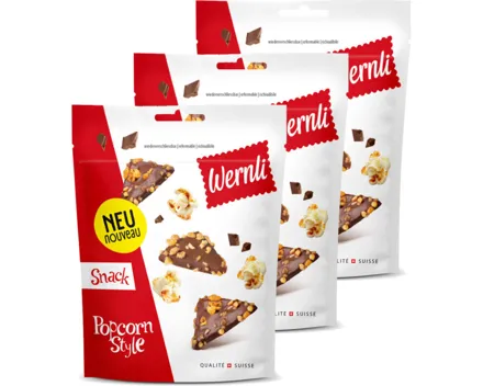 Wernli Popcorn Style 3x80g