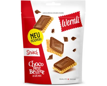 Wernli Snackbeutel Choco Petit Beurre au lait Mini