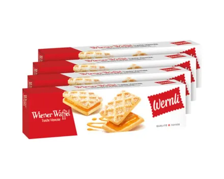 Wernli Wiener Waffel 4 x 150 g