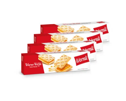Wernli Wiener Waffel 4x150g