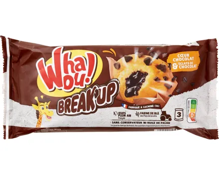 Whaou! Break-Up Muffins Schokolade