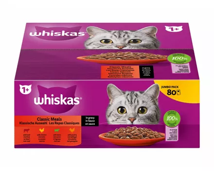 Whiskas Katzennassnahrung 1+