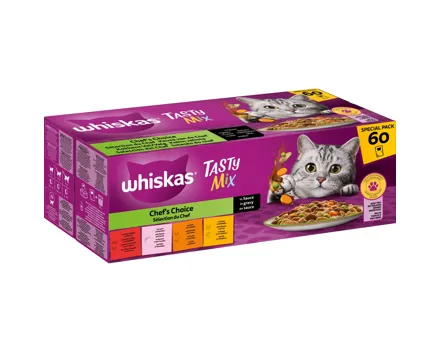 Whiskas Tasty Mix 60 x 85 g