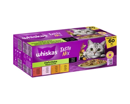 Whiskas Tasty Mix Chef's Sauce 60x85g