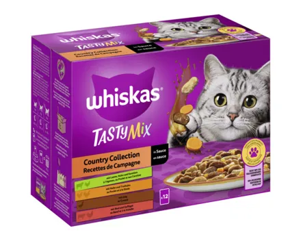 Whiskas Tasty Mix Country Colle.12x85g