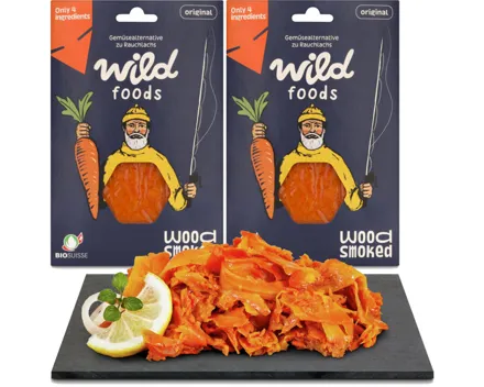 Wild Foods Wood Smoked vegane Alternative zu Lachs 2x 130g