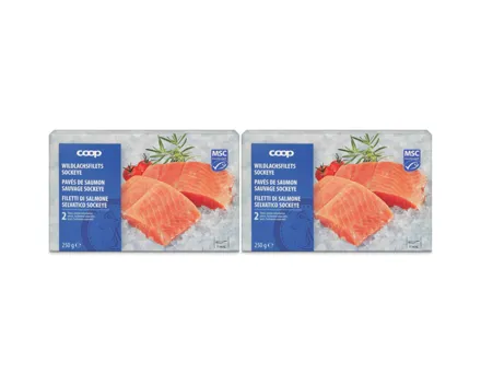 Wildlachsfilet Sockeye MSC 2x 250g