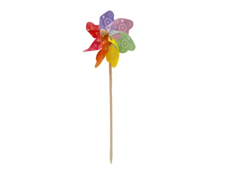 Windrad bunt 17x48cm