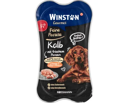 Winston Hundefutter Kalb mit frischem Pansen