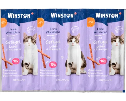 Winston Katzensnack Feine Würstchen