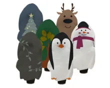 Winterschutzhaube bedruckt