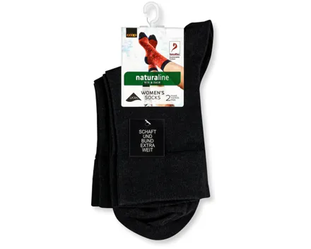 Women's socks Relax Duo 35-38 schwarz