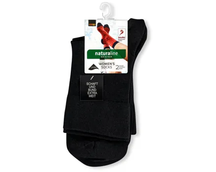 Women's socks Relax Duo 39-41 schwarz