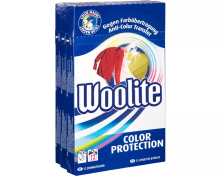 Woolite Einwegtücher Color Protection