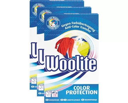 Woolite Einwegtücher Color Protection