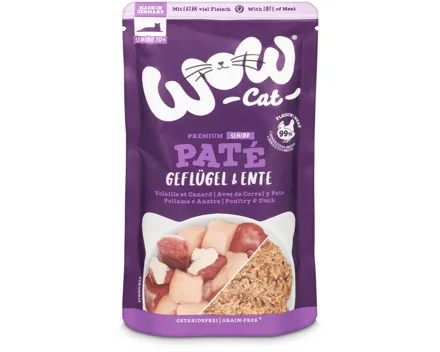 Wow Cat Senior Geflügel+Ente