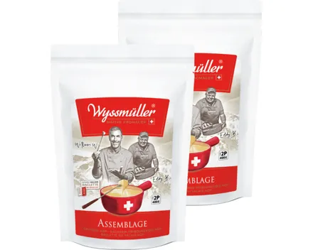 Wyssmüller Fondue Assemblage 2x 400g