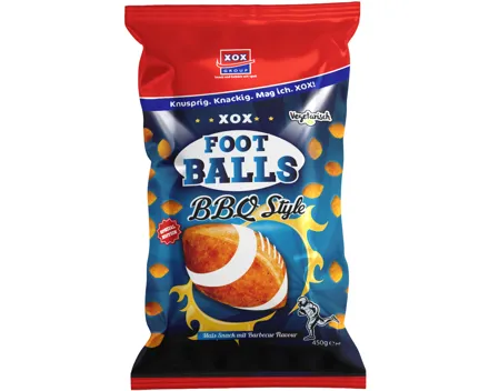 XOX Super Bowls Mais-Snack BBQ Style