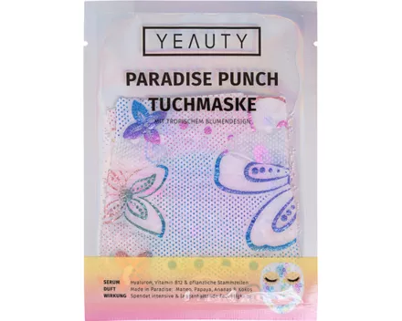 Yeauty Tuchmaske Paradise Punch
