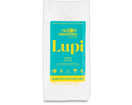 Yellow Sunshine Bio Lupi Nature vegane Alternative zu Käse