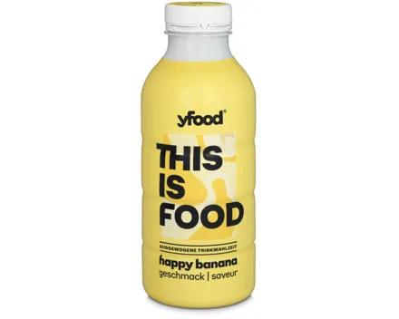 YFood Trinkmahlzeit Limited Edition Banane