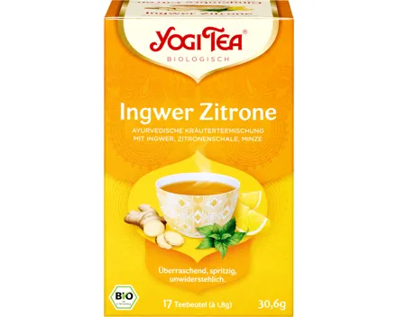 Yogi Tea Ingwer Zitrone